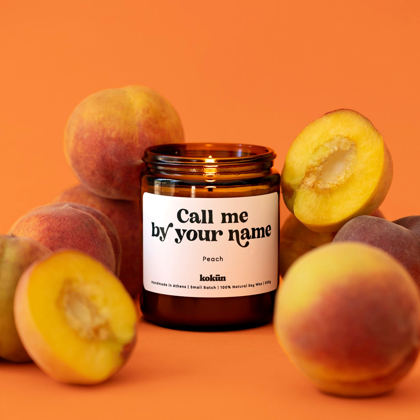 CALL ME BY YOUR NAME soy wax candle