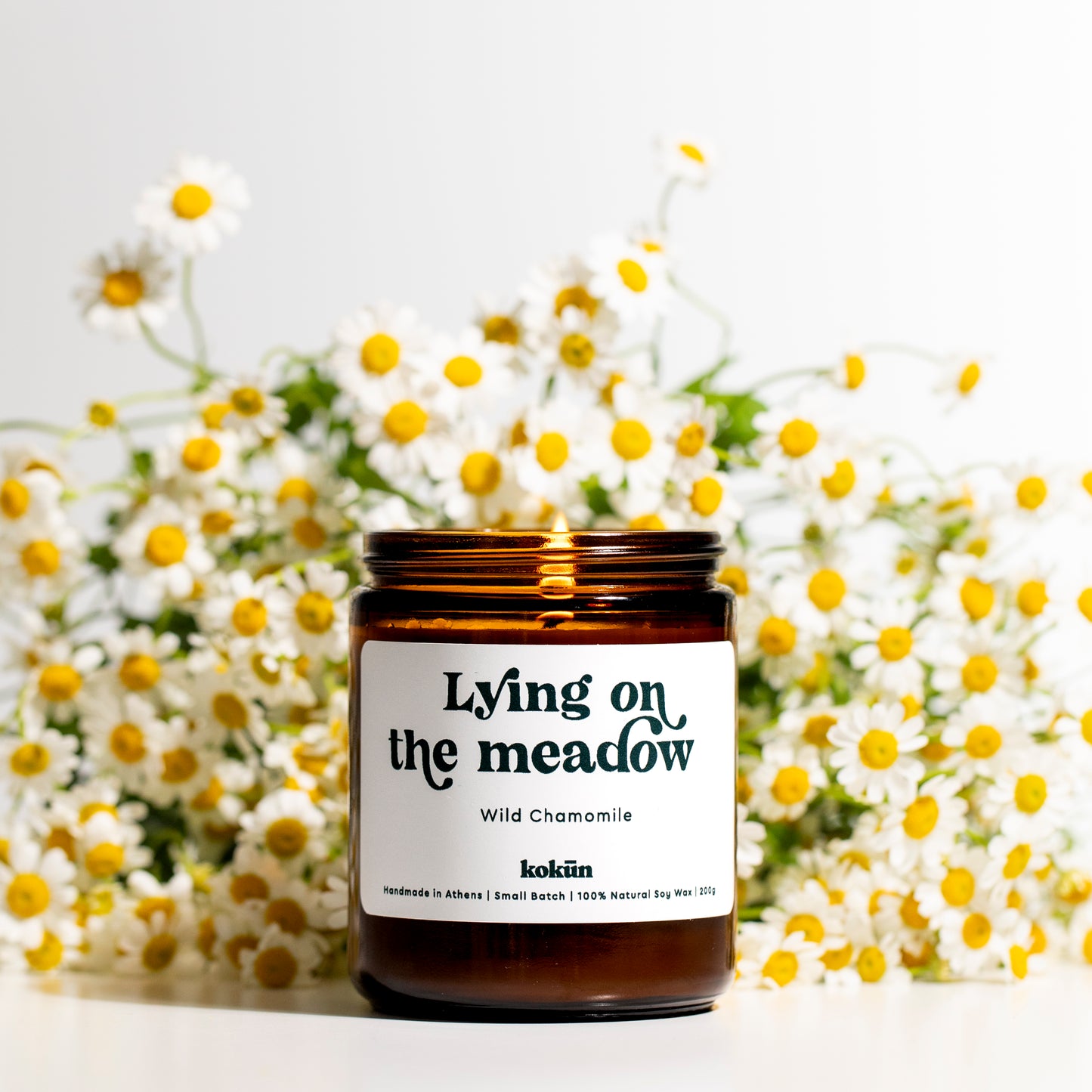 LYING ON THE MEADOW soy wax candle