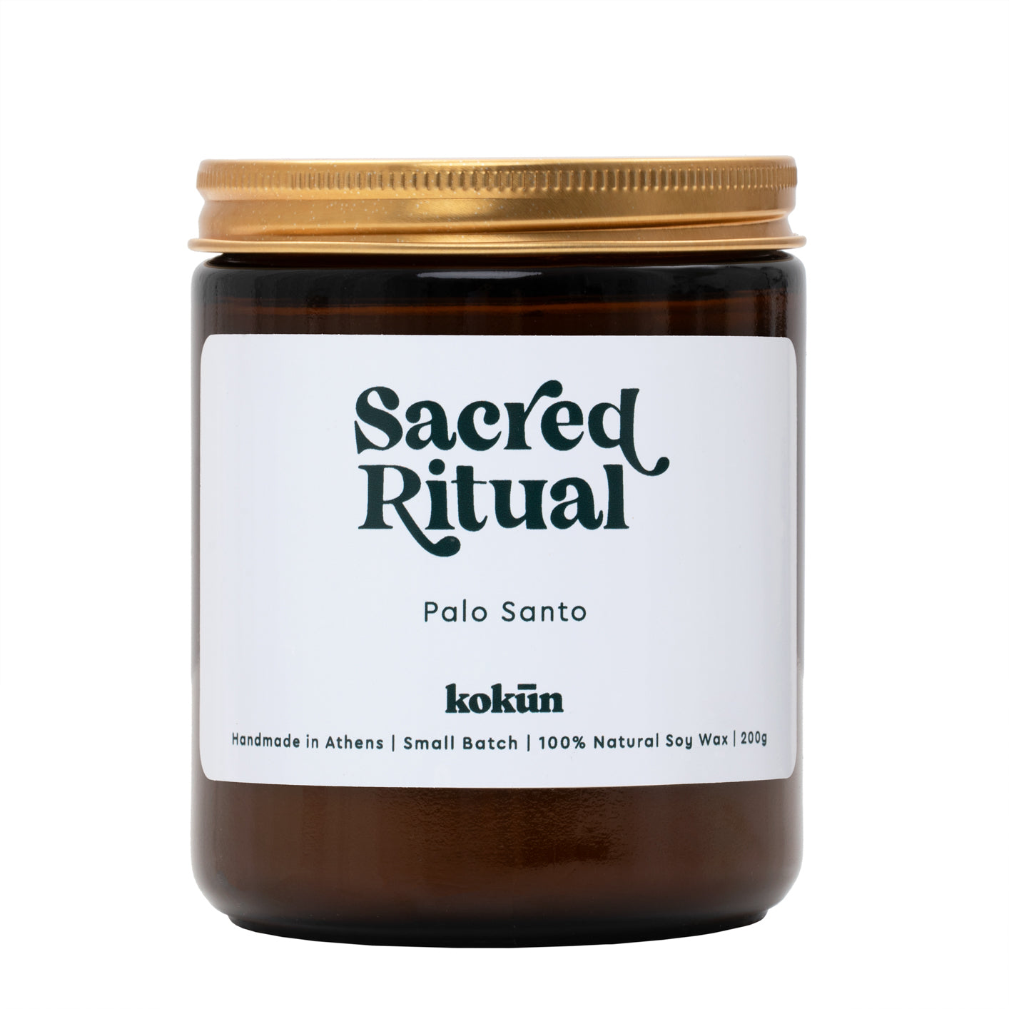 SACRED RITUAL soy wax candle
